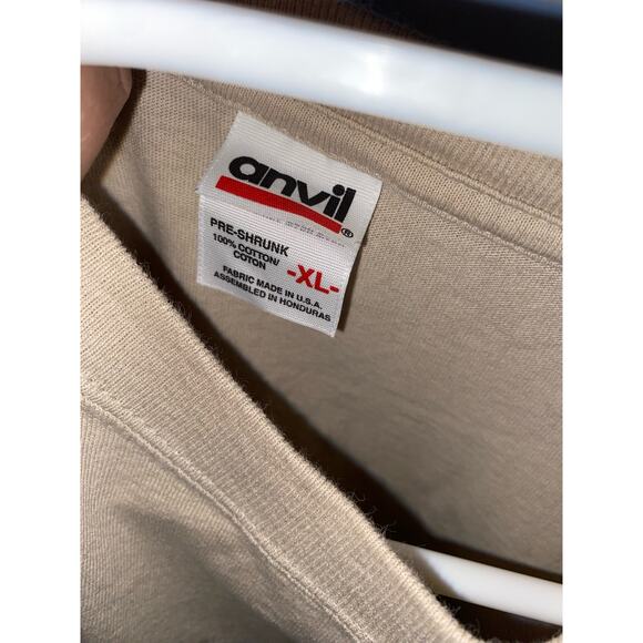 The Beatles Paul McCartney Driving USA Tour 2002 beige T Shirt men’s XL EUC - Picture 6 of 6